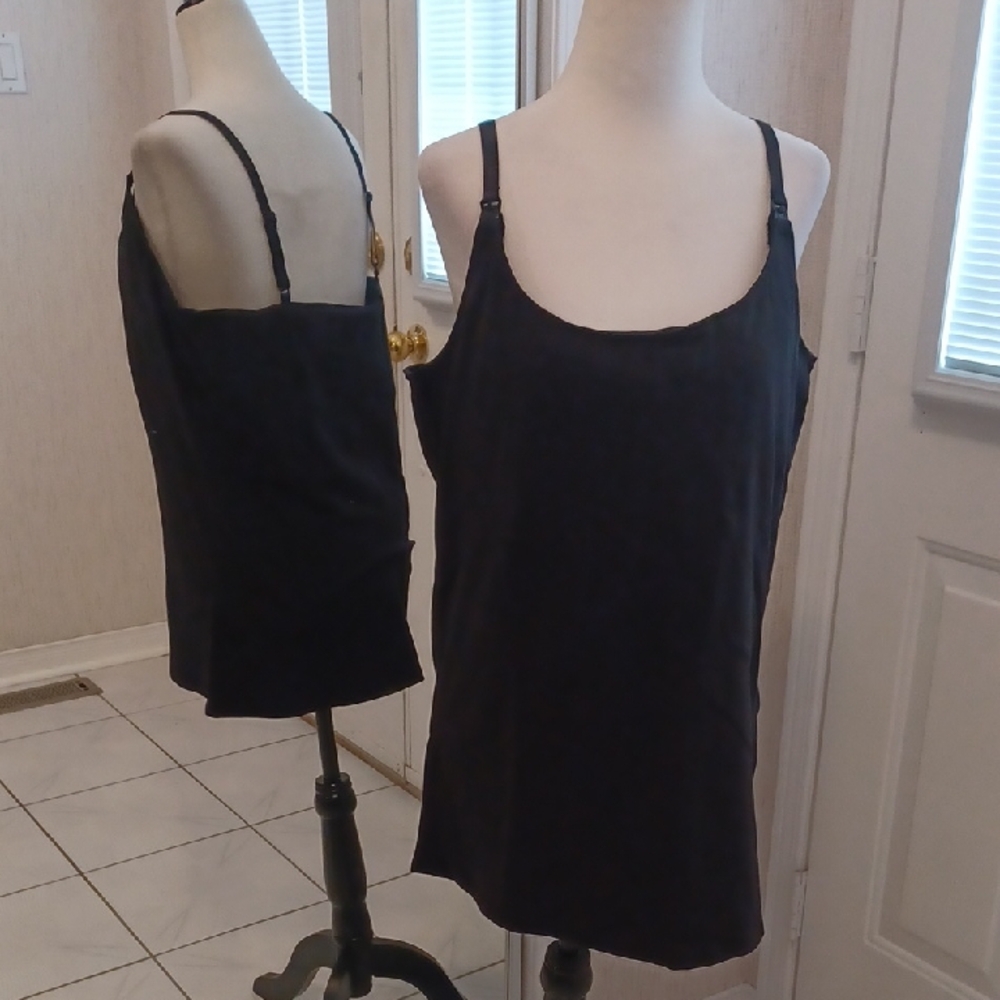 4/$30 Black Maternity Tank Top - Size XXL